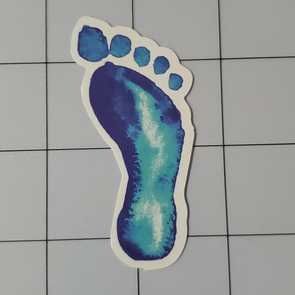 Footprint Sticker - Picture 1 of 3